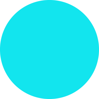 Turquoise dot