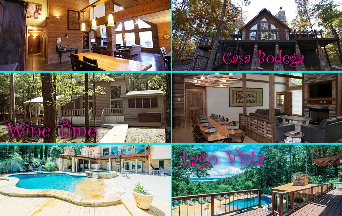 Casa Bodega, Wine Time and Lago Vista Vacation Rentals